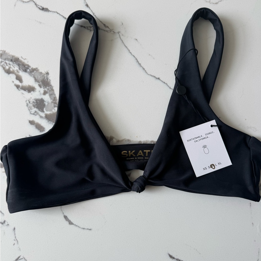 Skatie Black Bikini Top